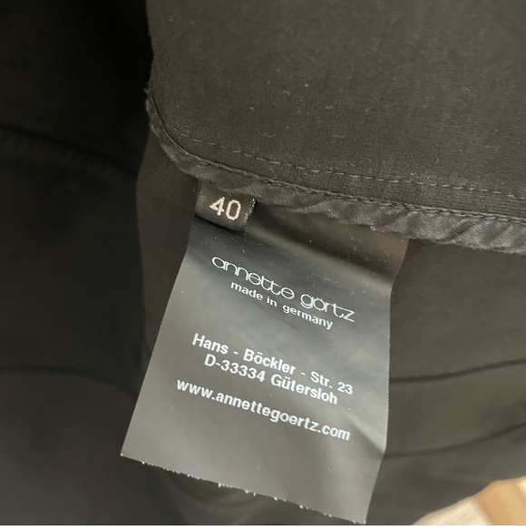 Annette Gortz Soft Black Jacket - Picture 5 of 6